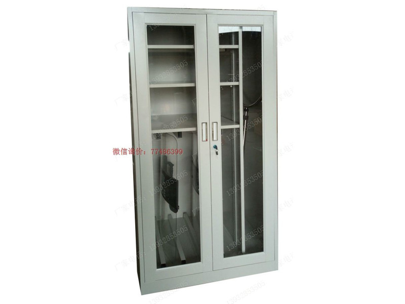 張家界警用盾牌柜鋼叉存放柜