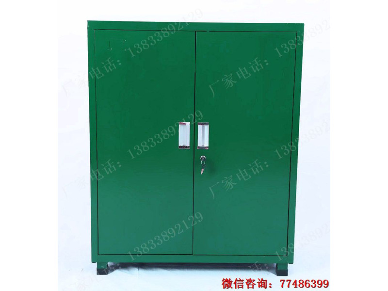 綠色置物二門(mén)工具柜