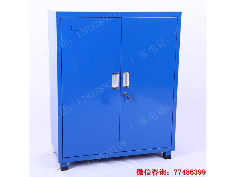 藍(lán)色雙門(mén)內(nèi)格工具柜