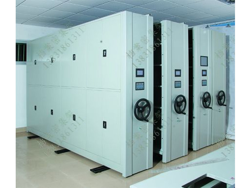 青島電動智能檔案密集架