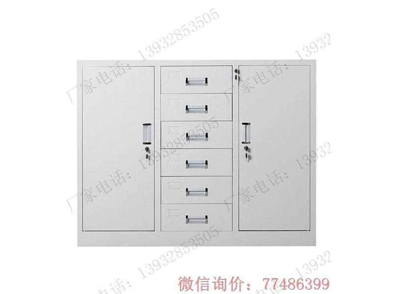 衢州雙門中六抽鐵皮柜