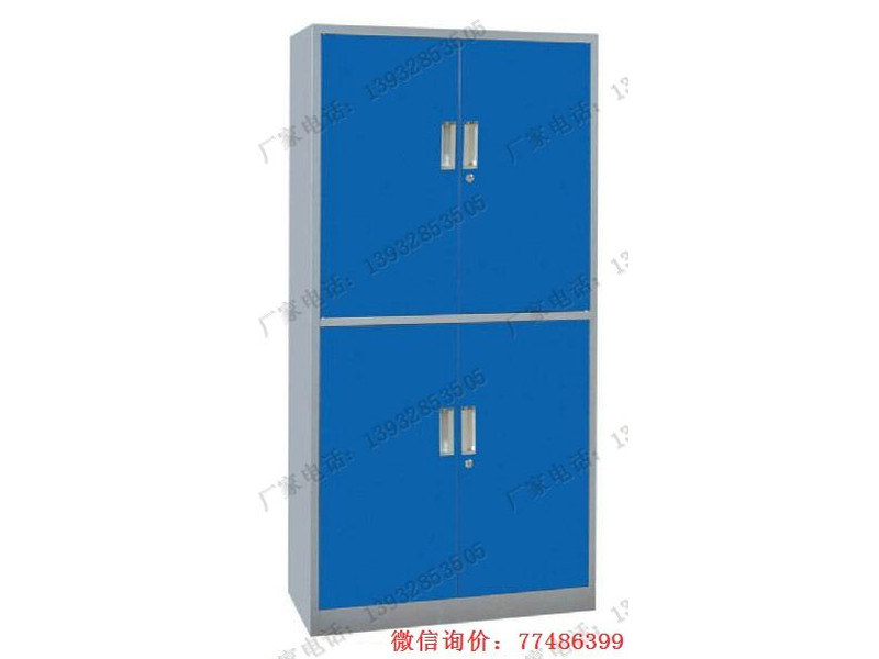 巴彥淖爾藍色四門鐵皮櫥