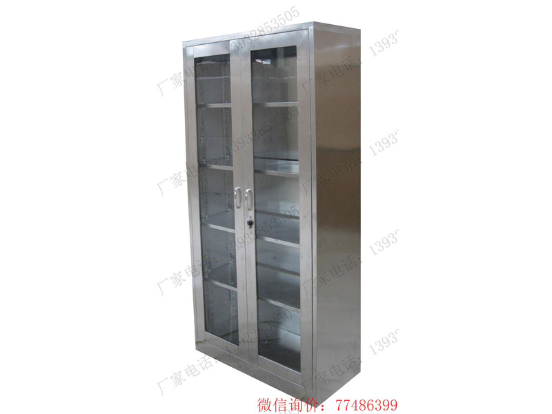 自貢不銹鋼玻璃器械柜