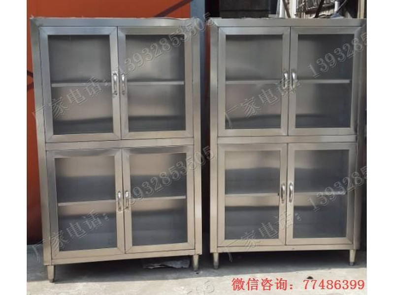 錫林郭勒不銹鋼四門(mén)玻璃柜