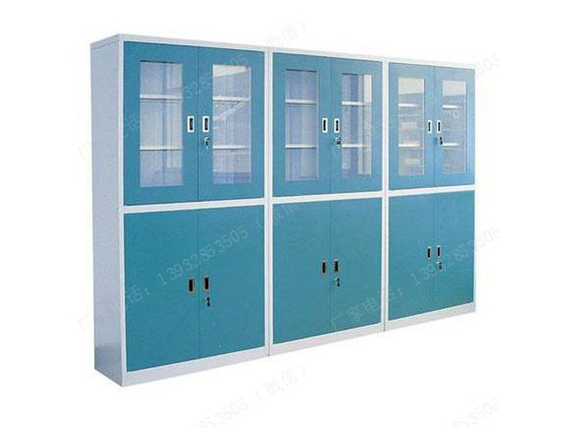 上玻下鐵實驗藥品櫥